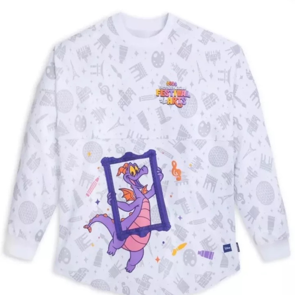 NEW Disney Epcot 2024 Festival of the Arts Figment Spirit Jersey Size S NWT